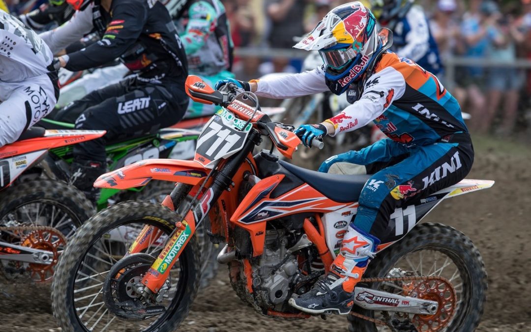 Rene Hofer feiert erstes EMX250 Podium