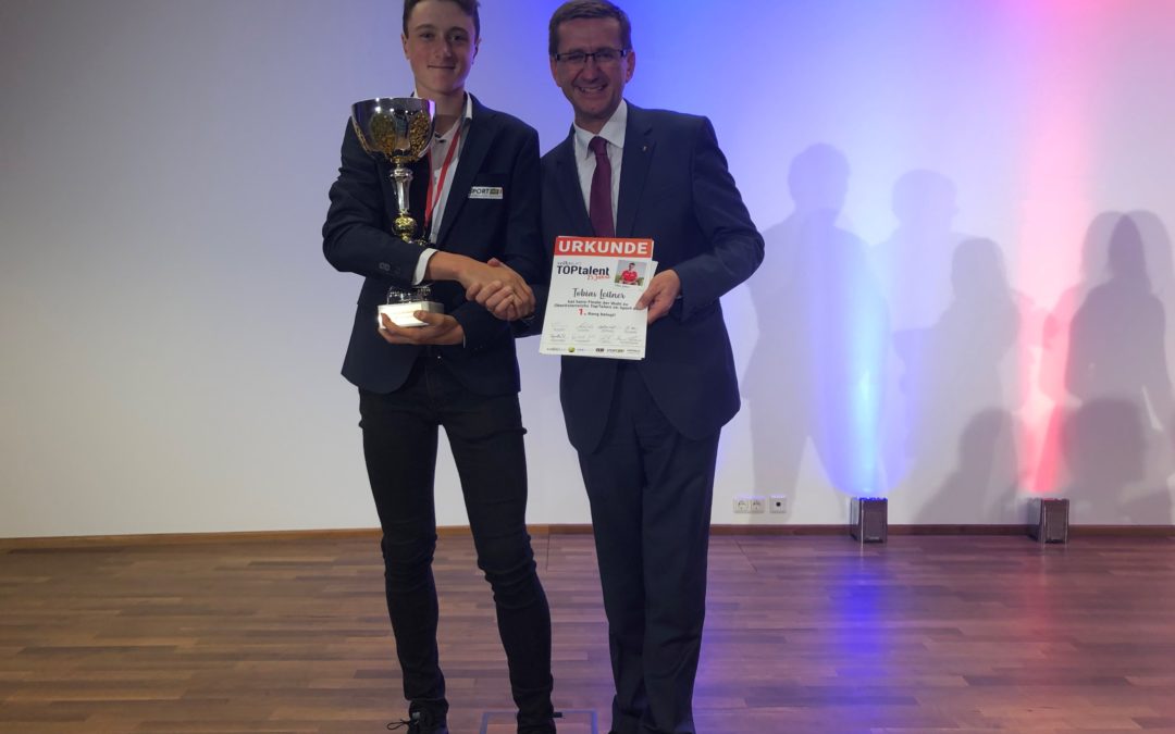 Tobias Leitner gewinnt TopTalent 2019