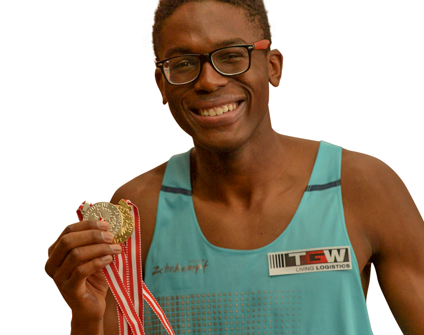 Endiouras Kingley | Leichtathletik Sprung, Mehrkampf, Hürden