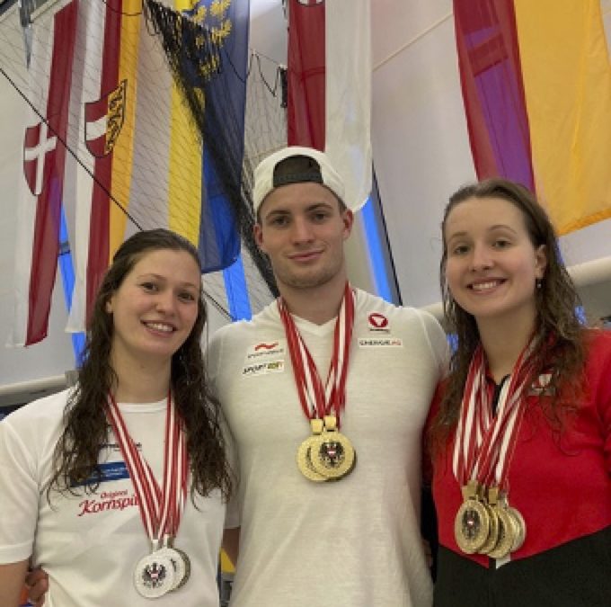 Kurzbahnstaatsmeisterschaft: 21 Schwimmtitel für das Team Oberösterreich