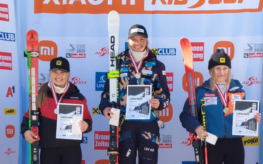 Leonie Binna fährt zu Riesentorlauf-Gold