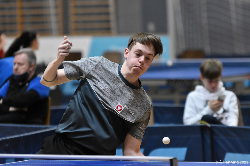 Tischtennis-Talent Andre Kases spielt groß auf